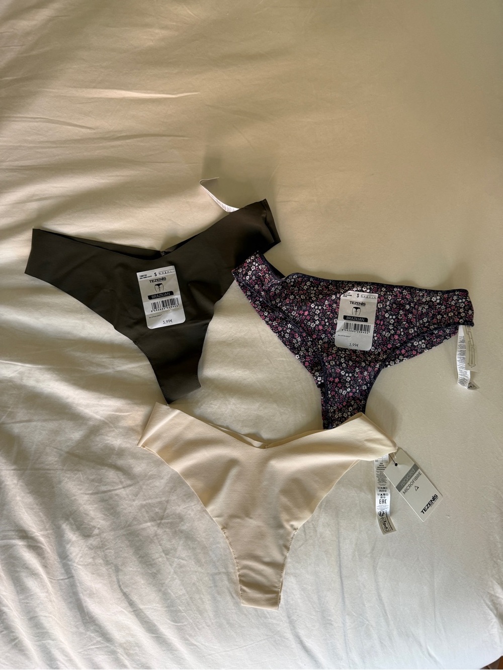 Pack of 3 - Tezenis brazilian cut underwear